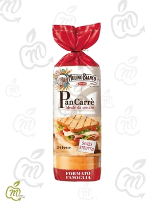 Immagine di BARILLA MULINO B.CO PAN CARRE' 24/F GR 430X15 conf