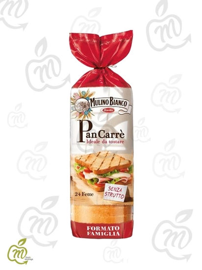 Immagine di BARILLA MULINO B.CO PAN CARRE' 24/F GR 430X15 conf