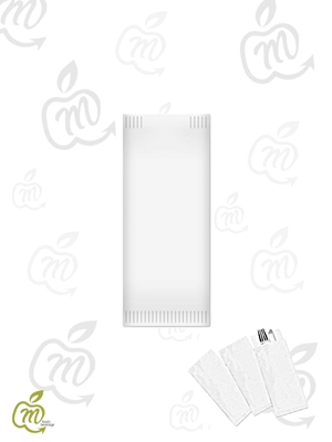 Immagine di ECOSAC BUSTE PORTAPOSATE BIANCHE 1000 pz + TOVAG. 38X38