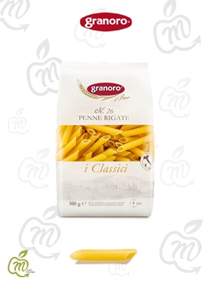 Immagine di GRANORO 026 PENNE RIGATE GR 500X24 bs