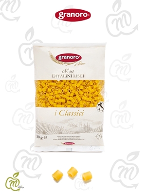 Immagine di GRANORO 061 DITALINI LISCI GR 500X24 bs