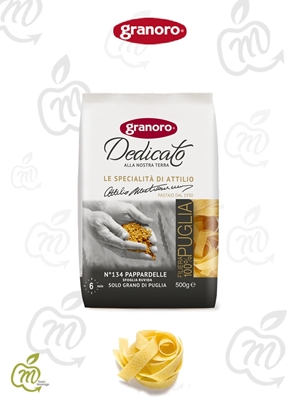 Immagine di GRANORO DEDICATO SPEC 134 PAPPARDELLE NIDI GR 500X12 bs