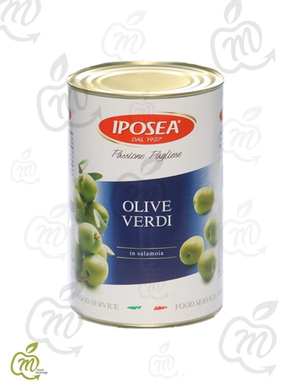 Immagine di IPOSEA OLIVE VERDI INTERE KG 4 X 4 latt