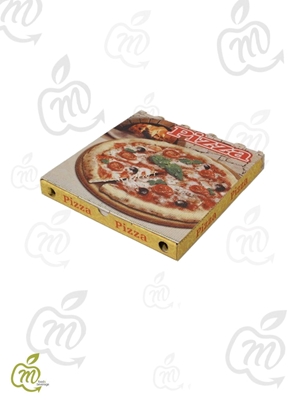 Immagine di MARTINELLI SCATOLA PIZZA H-3 CM 33 x 33 X 100 pz