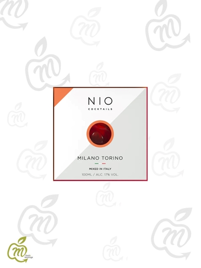 Immagine di NIOCOCKTAILS MI-TO MILANO TORINO 17° ML 100X10 pz