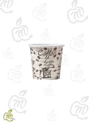 Immagine di PW ALCAS BICCH.CARTA SINGLE WALL 4 oz CC 118 X 50 pz