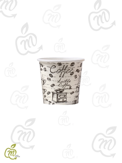 Immagine di PW ALCAS BICCH.CARTA SINGLE WALL 4 oz CC 118 X 50 pz