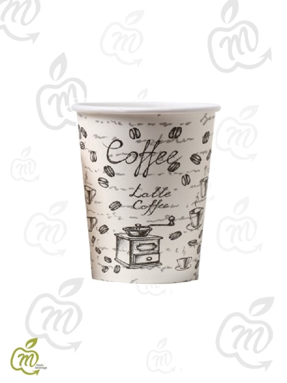 Immagine di PW ALCAS BICCH.CARTA SINGLE WALL 8 oz ml 238 X 50 pz