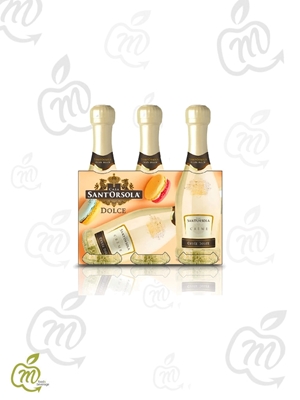 Immagine di SANT'ORSOLA CUVEE' SPUMANTE DOLCE CL 20x3 X 6 Cluster