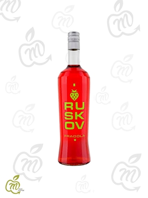 Immagine di FIUME VODKA RUSKOV FRAGOLA 20° LT 1
