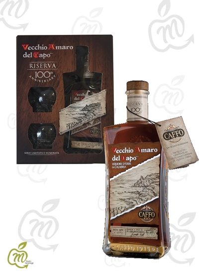 Immagine di CAFFO VECCHIO AMARO DEL CAPO ANN. 37.5% CL 70 + 2 bicch.