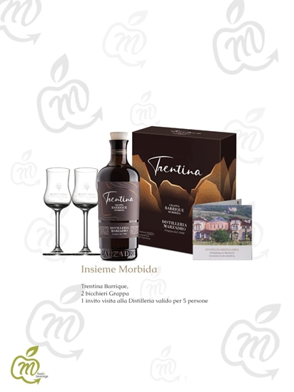 Immagine di MARZADRO CONF.GRAPPA LA TRENTINA CL 50+2 BICCH.