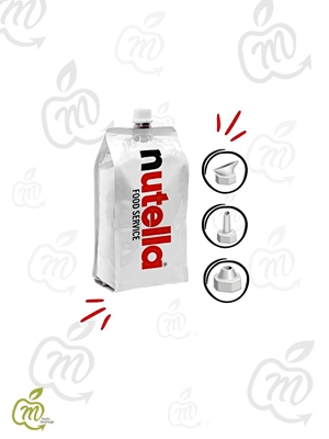 Immagine di FERRERO NUTELLA CARTUCCIA KG 1 (CT DA 6pz + 3 BECCUCCI)