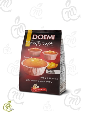 Immagine di DOEMI 6 TORTINE CREMA LIMONE GR 300 (CT 12pz)