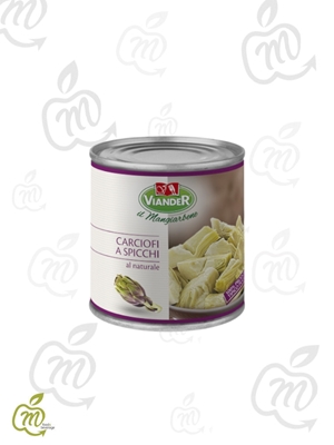 Immagine di VIANDER CARCIOFI SPICCHI NAT. GR 2600 X 6 sc