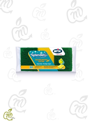 Immagine di ARIX SPUGNA ABRASIVA 3 PZ GRANDE X 15 conf