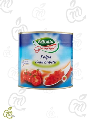 Immagine di VALFRUTTA POLPA GRANCHEF KG 2.55X3 sc