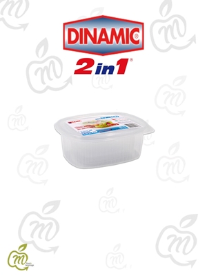 Immagine di DINAMIC 2 CONT.CRISTAL ERM. IN PP 2IN1 C/COP 1000CC X18 pz