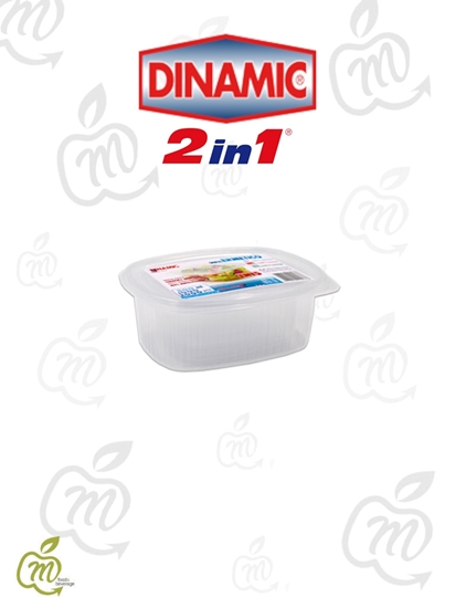 Immagine di DINAMIC 2 CONT.CRISTAL ERM. IN PP 2IN1 C/COP 1000CC X18 pz