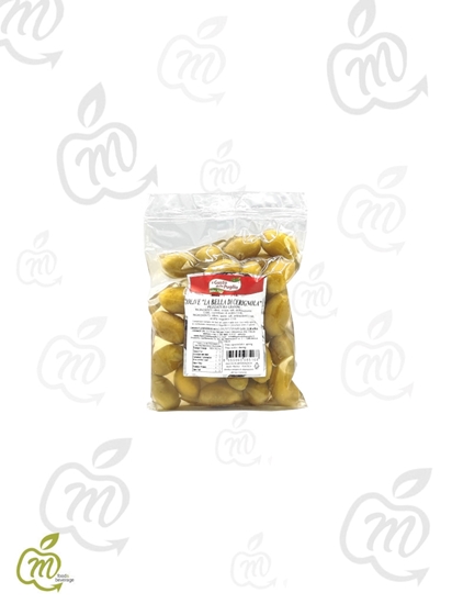 Immagine di GUSTO DELLA PUGLIA OLIVE BEL.CERIG. GIGANTI GR 400X12 bs