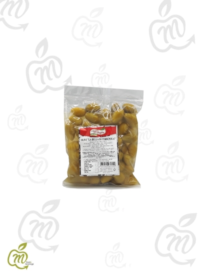 Immagine di GUSTO DELLA PUGLIA OLIVE BELLA CERIGNOLA GR 400X12 bs