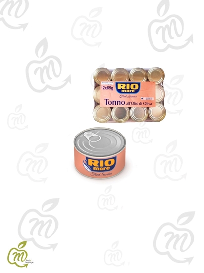 Immagine di RIO MARE TONNO OO GR 65x12 sc (CT 8cf)