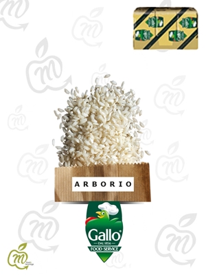 Immagine di GALLO FOOD SERVICE RISO ARBORIO KG 1X12 pz