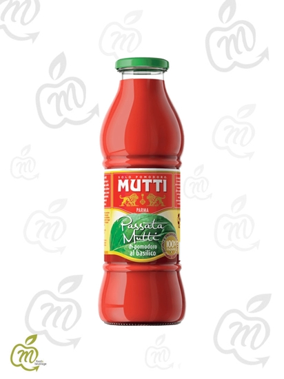 Immagine di MUTTI PASSATA BASILICO GR 700X12 bt