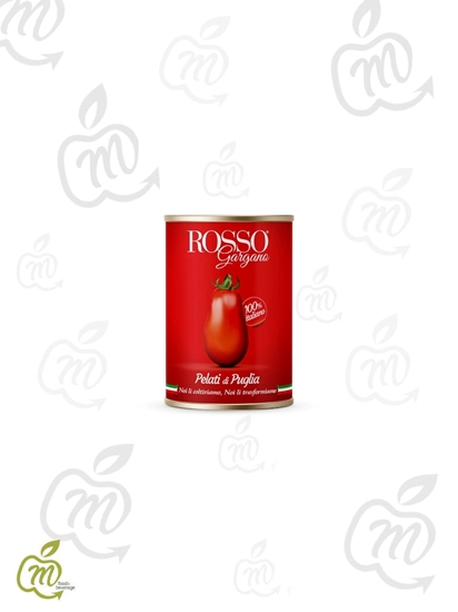 Immagine di ROSSOGARGANO POM. PELATI GR 400X24 sc