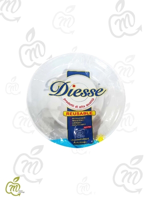 Immagine di DIESSE PIATTI FONDI RIUTIL. 24 PZ X 28 pz