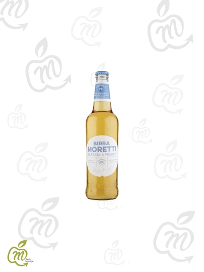 Immagine di MORETTI BIRRA FILTRATA A FREDDO CL 33X24 bt