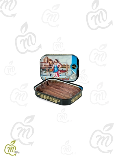 Immagine di LA CASTRENA ACCIUGHE CANTABRICO FILETTI O.O. GR 60 (CT 24pz)