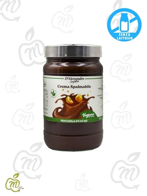 Immagine di D'ALESSANDRO CREMA S/LATTOSIO KG 2 NOCCIOLE E CACAO