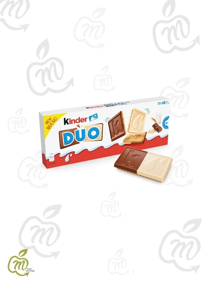 Immagine di FERRERO KINDER DUO MILK/WHITE T-12 GR 150 X 12 pz