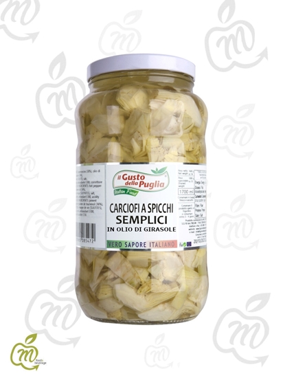 Immagine di GUSTO DELLA PUGLIA OG ML 3100 CARCIOFI SPICCHI (CT 4pz)