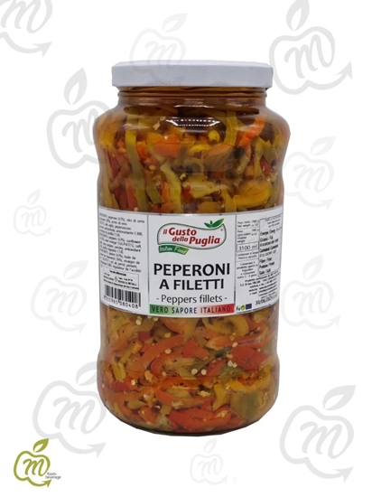 Immagine di GUSTO DELLA PUGLIA OG ML 3100 PEPERONI FIL. (CT 4pz)