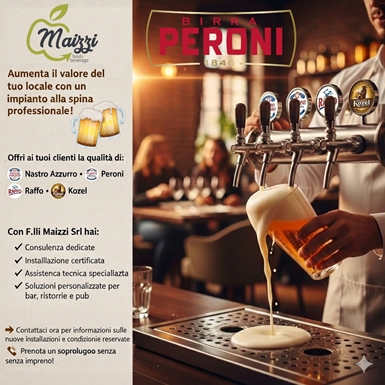 Impianto alla Spina Birra Peroni